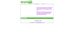 Desktop Screenshot of direct2pro.com